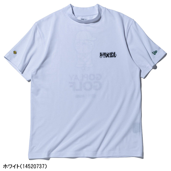 ニューエラゴルフ モックネック 半袖鹿の子ミッドネックT シャツ Mサイズ NEW ERA 【即納】ニューエラ ゴルフ 半袖 ミッドネック モック