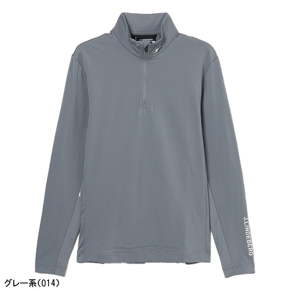 J.リンドバーグ ゴルフ 長袖 ハーフジップシャツ クォータージップミッドレイヤー メンズ 071-33310 ミッドレイヤー ミドルレイヤー 2025年春夏モデル J.LINDEBERG 春夏ウェア_11