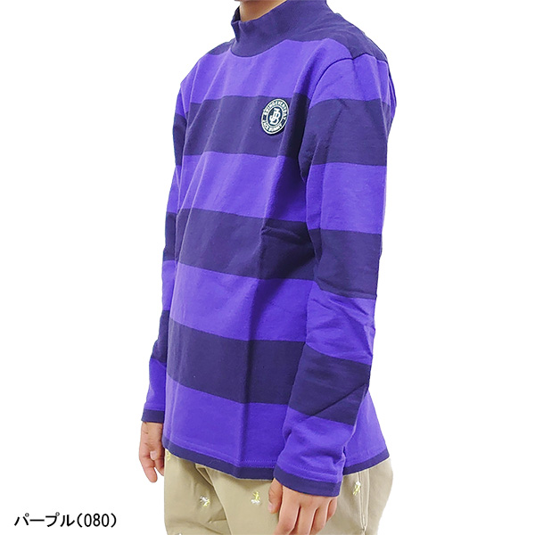 キッズ】ジャックバニー 長袖 ハイネック モックネックシャツ パネル