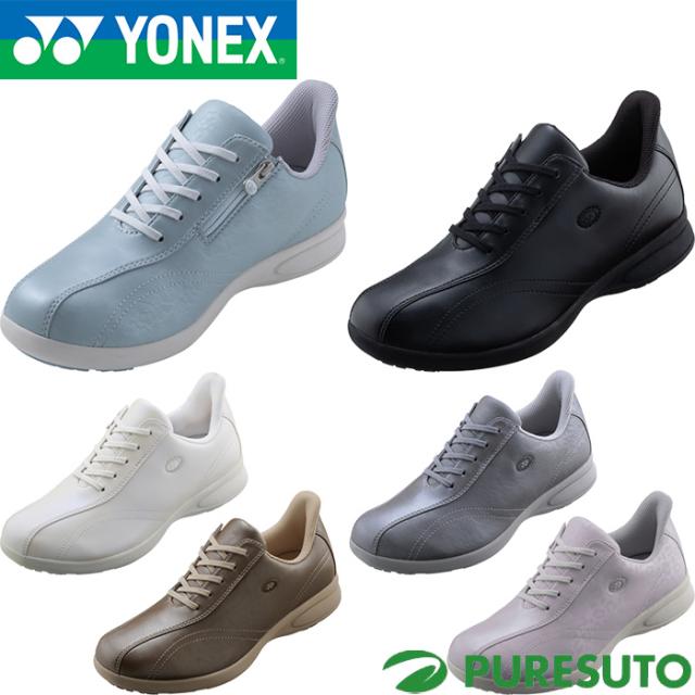 【レディース】ヨネックス YONEX ウォーキングシューズ パワークッションL130W. オフコートシューズ SHWL130W スニーカー スポーツ 4.5E相当 SHW-L130W 紐タイプ シューレース 女性用 2025年春夏モデル 小さいサイズ 幅広 旅行 散歩