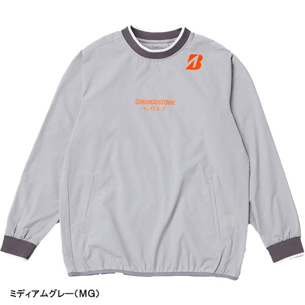 BRIDGESTONE GOLF 長袖ウインドブレーカー EGM01D(ブラック)Ｍ ブリヂストンゴルフ 長袖前開きブルゾン ブリヂストン