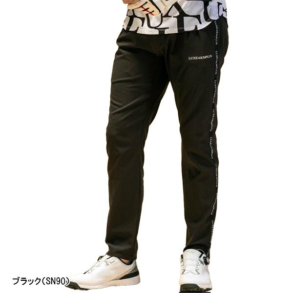 リュクスエイケイエムプラス ロングパンツ ベンチレーションライン メンズ LAB-25010 LAB25010 2025年春夏モデル LUXEAKMPLUS 春夏ウェア ゴルフウェア_1