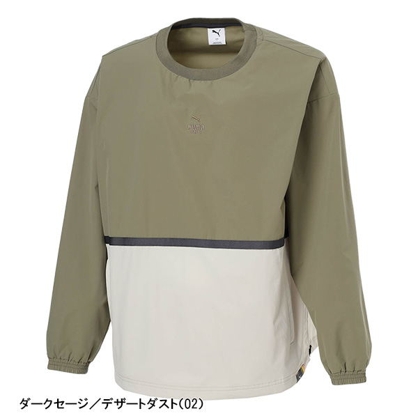 プーマ ゴルフ 長袖 FOG パネル カラー リラックス ピステ メンズ 633294 アウター プルオーバー ウィンドブレーカー ブルゾン ゴルフウェア 2025年春夏モデル PUMA GOLF 春夏ウェア_6