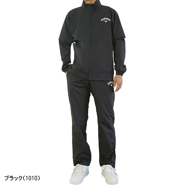 CALLAWAY キャロウェイ レインウェアセットアップ ネイビー系 M
