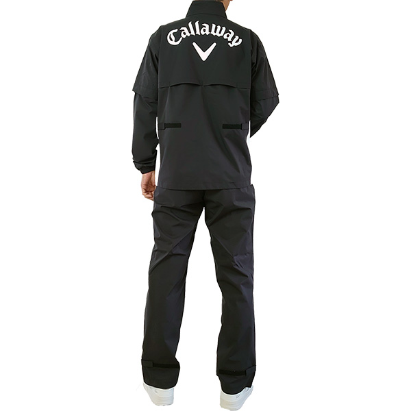 キャロウェイ ゴルフ レインウェア上下セット（ブルゾン パンツ） 2way