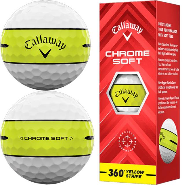 Callaway CHROME SOFT 希少 20球 サッカーボール柄 Callaway CHROME