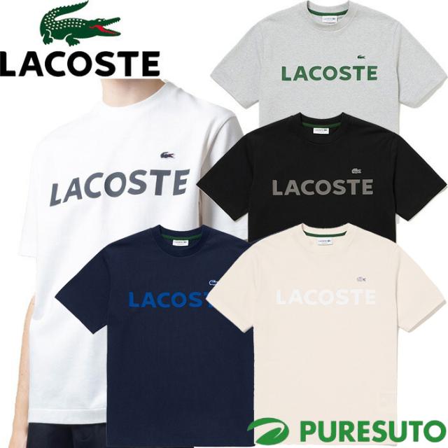ラコステ LACOSTE 半袖 Tシャツ ヘビーウェイトブランドネームロゴTシャツ TH2299-99 トップス タウンユース カジュアル