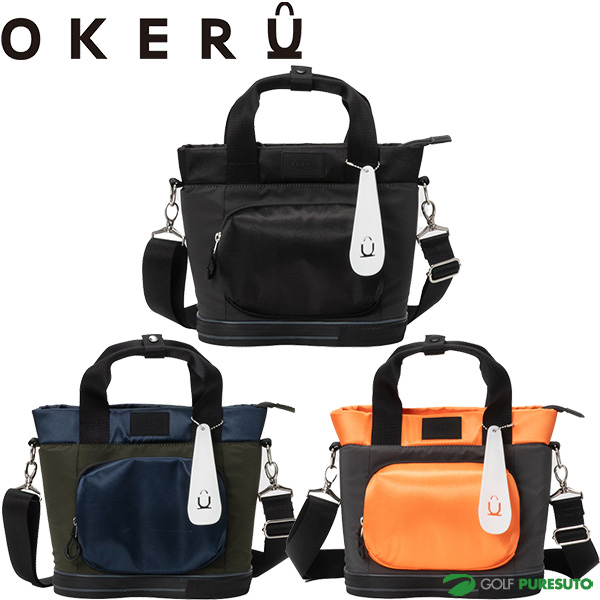 オケル タイプJ TYPE-J ラウンドバッグ カートバッグ ミニトート トートバッグ OKMG5FT3 2025年秋冬モデル OKERU 普段使い アウトドア ピクニック ペットのお散歩にも ファスナー開閉 カラス対策 ショルダーストラップ ポリエステル メンズ レディース ユニセックス