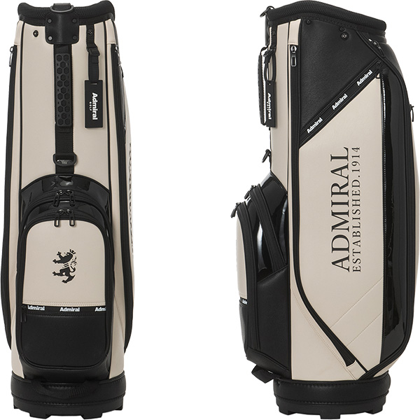 アドミラル ゴルフ カート キャディバッグ admg5bc7 【9.0型】黒