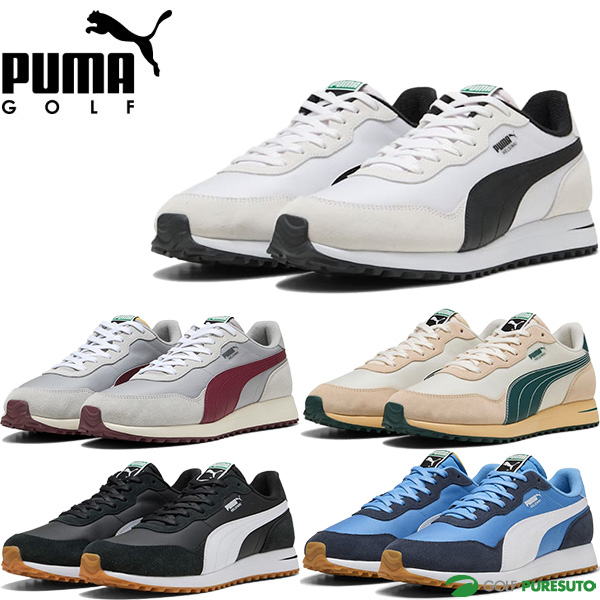 プーマ ゴルフ ゴルフシューズ ヘルシンキ G スパイクレスシューズ ユニセックス 312158 2E相当 PUMA GOLF HELSINKI G ローカット 2025年モデル 紐タイプ シューレース メンズ レディース