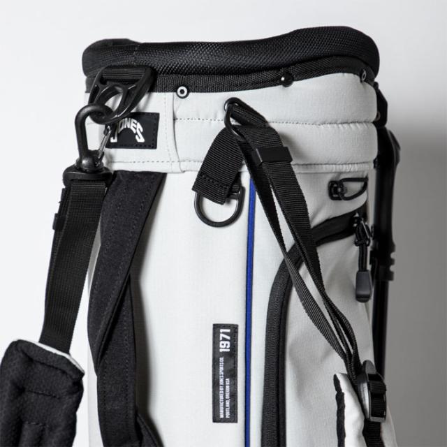 ジョーンズ ゴルフ 8.0型 JONES Rover Stand Bag Cement／Cobalt