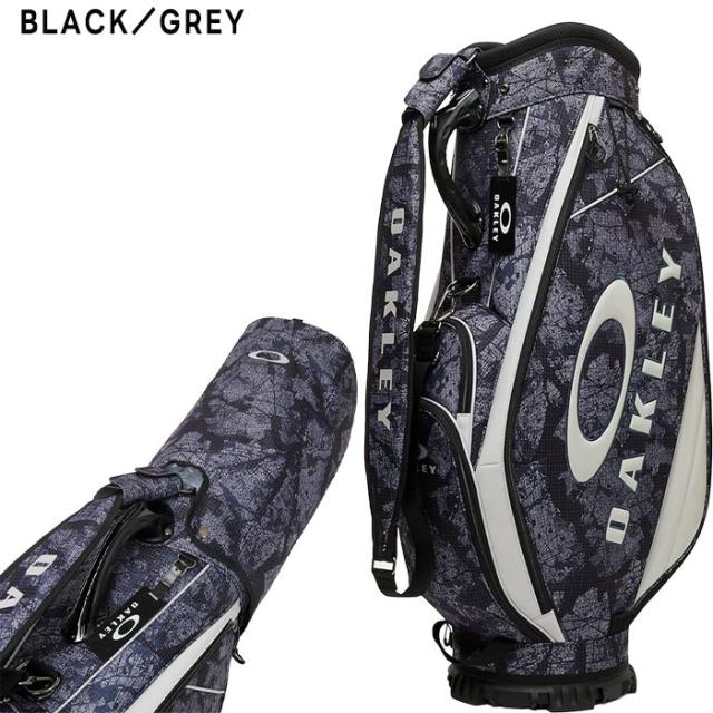 オークリー ゴルフ 9.5型 Skull Golf Bag 18.0 カートキャディバッグ FOS901967 カートタイプ ゴルフバッグ ネームプレート刻印無料！ 2025年春夏モデル OAKLEY GOLF_1