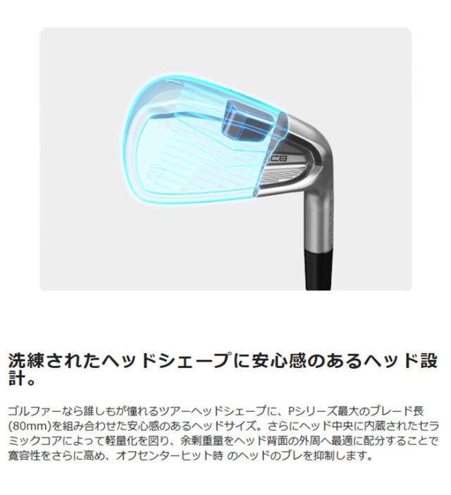 テーラーメイド New P8CB（'25）アイアン 単品 （#5） N.S.PRO 950 GH NEO／N.S.PRO MODUS3 TOUR 105 スチールシャフト 2025年モデル Taylormade