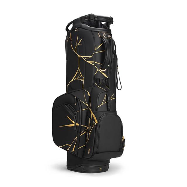 キャディバッグ VESSEL ヴェゼル 9.5型 black 希少】VESSEL ベゼル