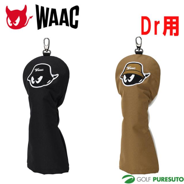 ワック ゴルフ UNISEX CITY LINE ドライバー用 ヘッドカバー 072254860  ゴルフ小物 ゴルフグッズ ゴルフクラブカバー DR用 2025年秋冬モデル WAAC GOLF