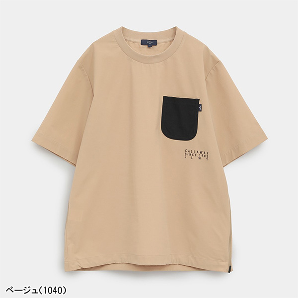 キャロウェイ 半袖 プルオーバー ブルゾン 8WAYストレッチドットエア メンズ C25216101 トップス ゴルフウェア 2025年秋冬モデル Callaway 秋冬ウェア アパレル キャロウェイ 半袖 プルオーバー ブルゾン 8WAYストレッチドットエア