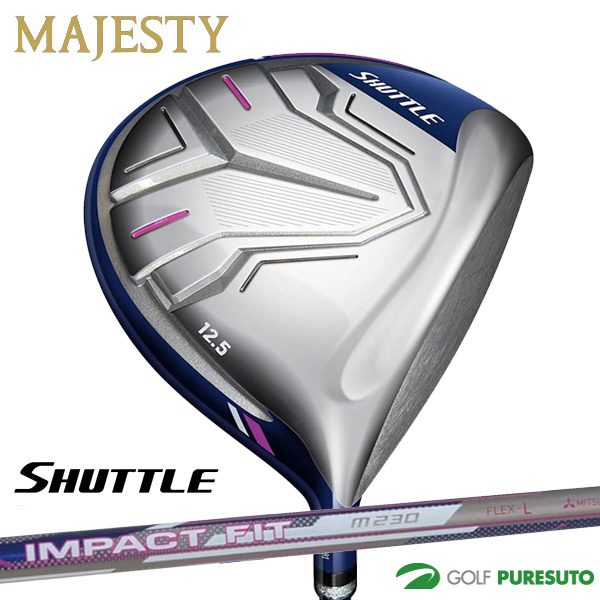 レディース】マジェスティ SHUTTLE ドライバー IMPACT FIT m230