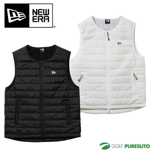 ニューエラ ゴルフ インサレーティッド ベスト 14669879／14669880 ゴルフウェア トップス 2025年秋冬モデル NEWERA GOLF