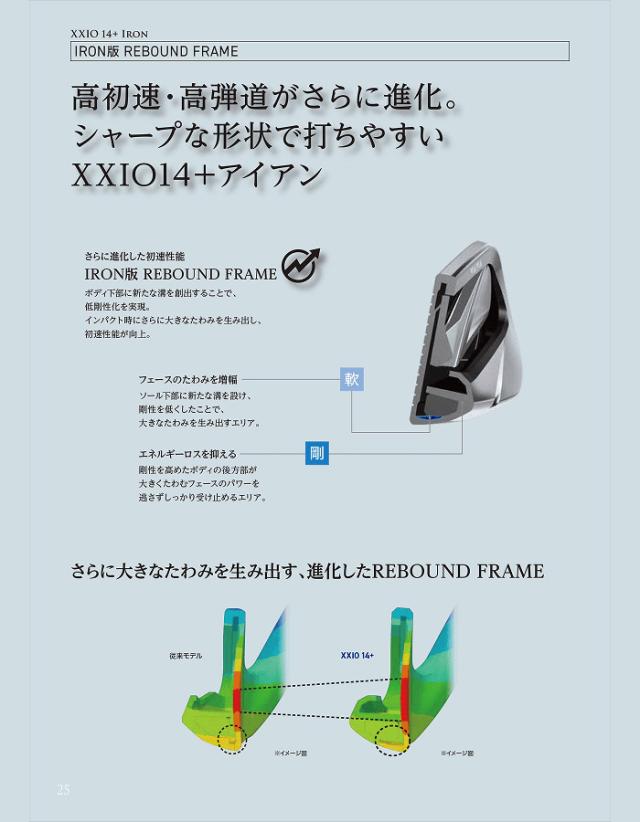 ダンロップ ゼクシオ 14＋（プラス） ゼクシオ アイアン 5本セット（#6〜9、PW）SPEEDER NX DST for XXIO カーボンシャフト 2025年モデル[DUNLOP XXIO14 PLUS][アイアンセット]_4