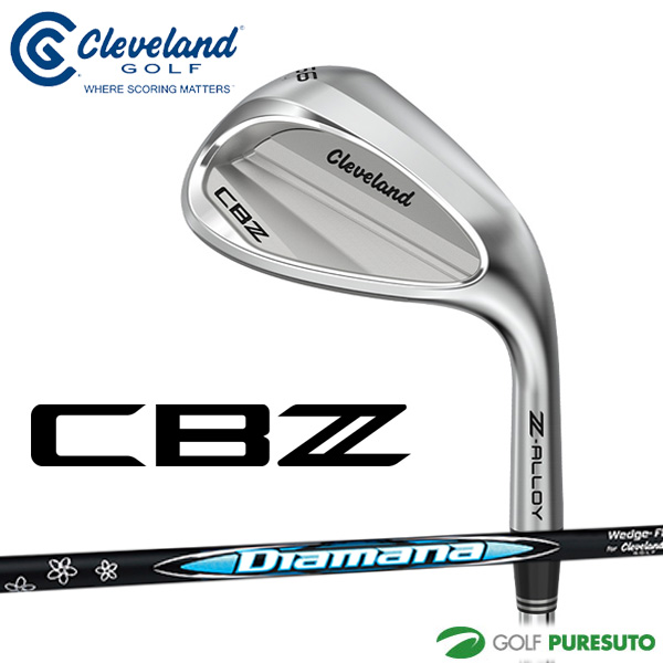 クリーブランド CBZ ウェッジ Diamana for CG III カーボンシャフト 2025年モデル[cleveland golf][日本仕様 日本正規品]