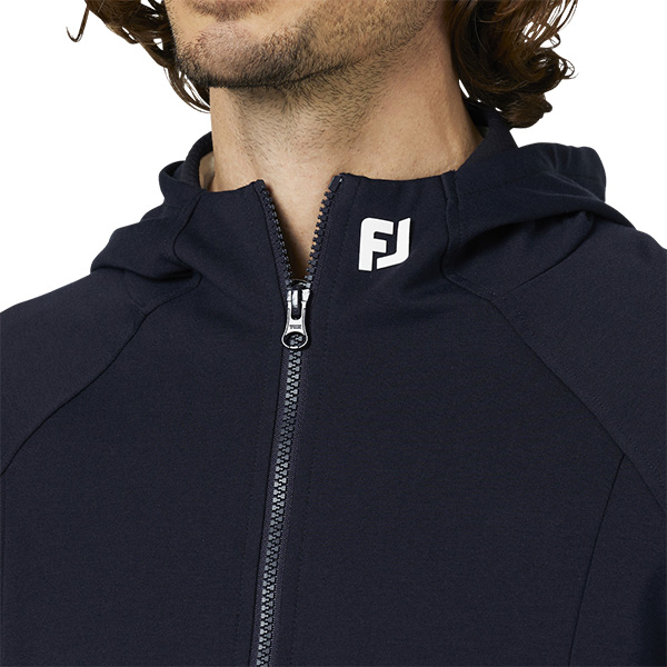 フットジョイ 長袖 フルジップ ブルゾン コンテンポラリー マルチストレッチフーディー ミッドレイヤー ミドラー メンズ FJ-F25-M03 38606／38607／38608 パーカー フード付き トップス ゴルフウェア 2025年秋冬モデル FOOTJOY 秋冬ウェア_9