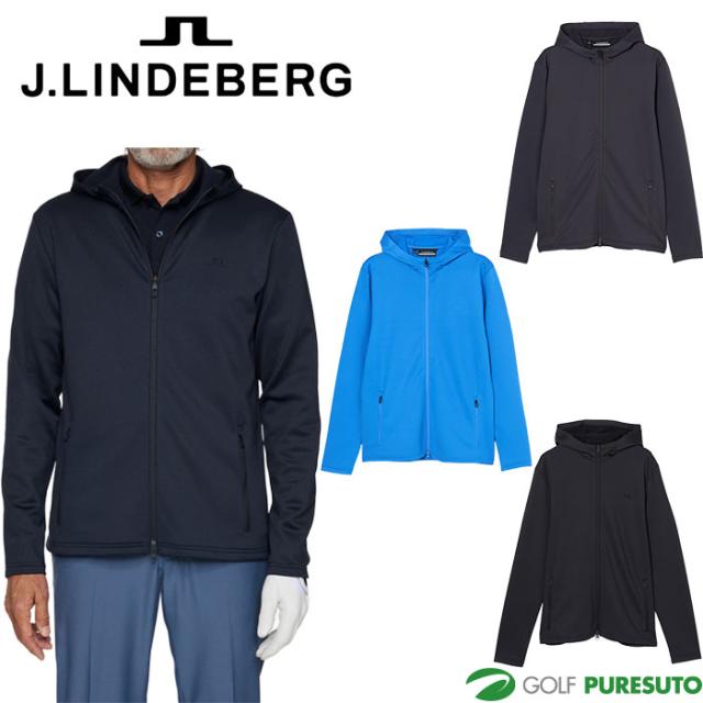 J.リンドバーグ ゴルフ フルジップ パーカー 071-54911 ゴルフウェア トップス 2025年秋冬モデル J.LINDEBERG GOLF