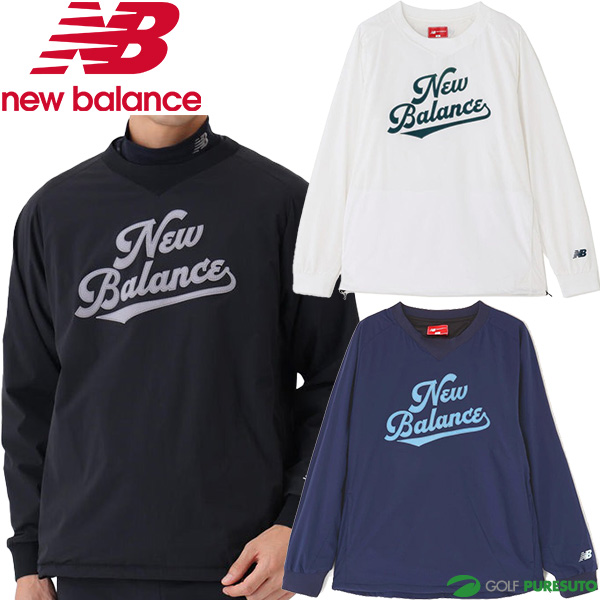 ニューバランス ゴルフ 長袖 スニードジャケット メンズ 012-5221003 2025年秋冬モデル New Balance Golf 秋冬ウェア ブルゾン ゴルフウェア 保温 防風 撥水 アウター