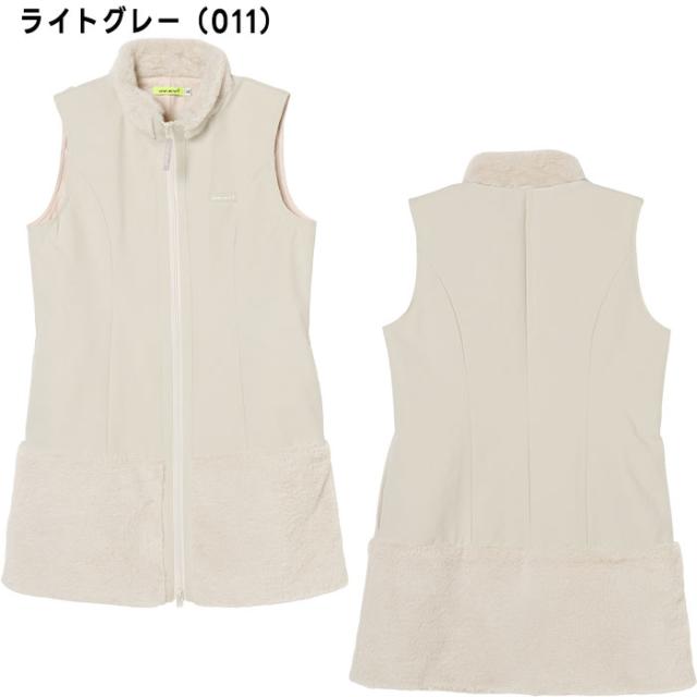 【レディース】 ビバハート ゴルフ ファーロングジレ ワンピース 012-64010 ゴルフウェア トップス 2025年秋冬モデル VIVA HEART GOLF_1