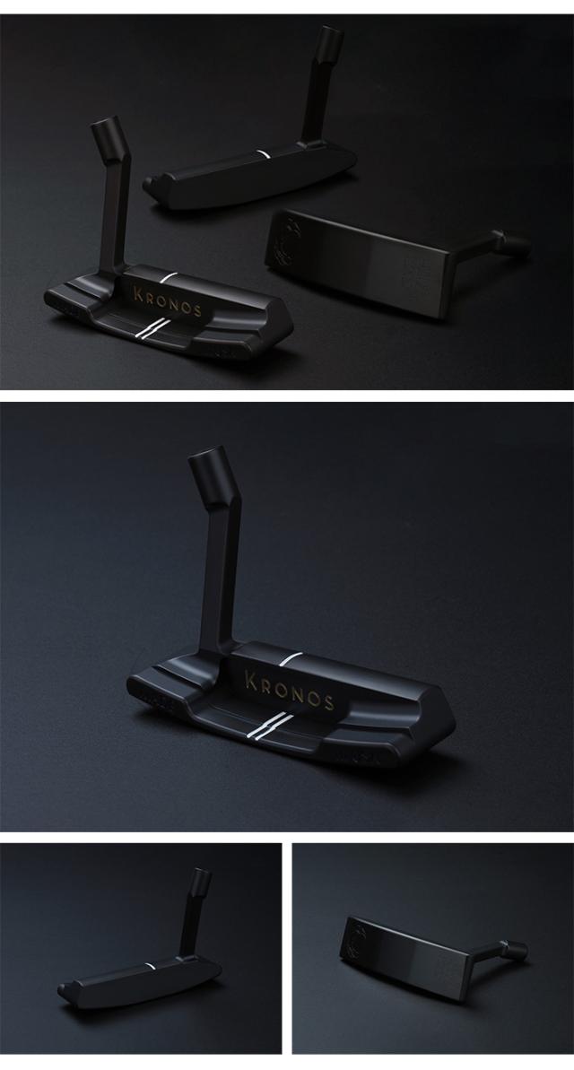 KRONOS GOLF TOUCH Slant BK パター スラントネックブレードタイプ　スチールシャフト 2025年モデル[クロノス ゴルフ タッチ スラント ブラック PUTTER]_10
