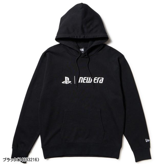 ニューエラ NEW ERA 長袖 スウェット プルオーバー フーディー PlayStation プレイステーション ユニセックス 14693216 NEWERA タウンユース カジュアル メンズ レディース パーカー_1