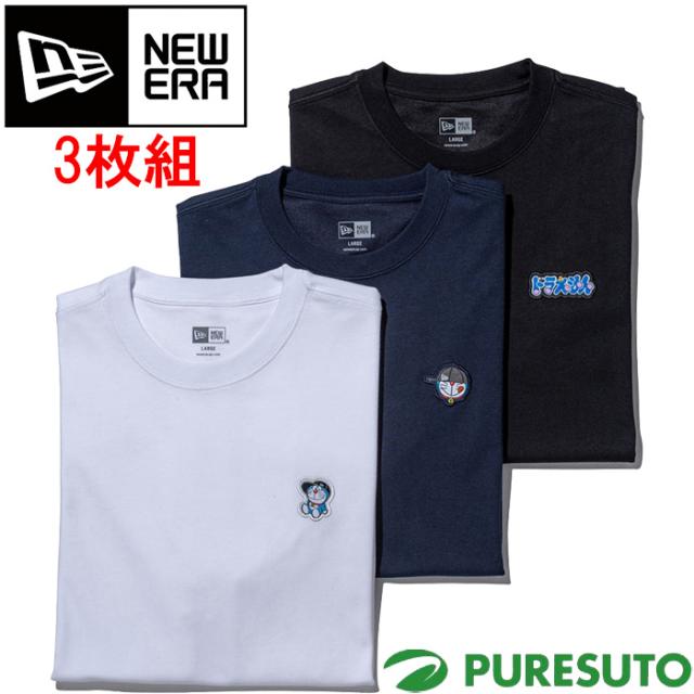 【3枚セット】ニューエラ NEW ERA 半袖 Tシャツ 3-Pack 半袖 パフォーマンス Tシャツ ドラえもん ユニセックス 14935374 2026年春夏モデル 春夏ウェア NEWERA タウンユース カジュアル メンズ レディース どらえもん ドラエモン ティーシャツ
