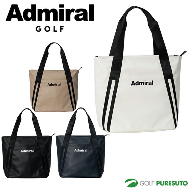 アドミラル ゴルフ トートバッグ シボ合皮 ADMZ6AT7 ゴルフバッグ ロッカーバッグ 2026年モデル Admiral GOLF
