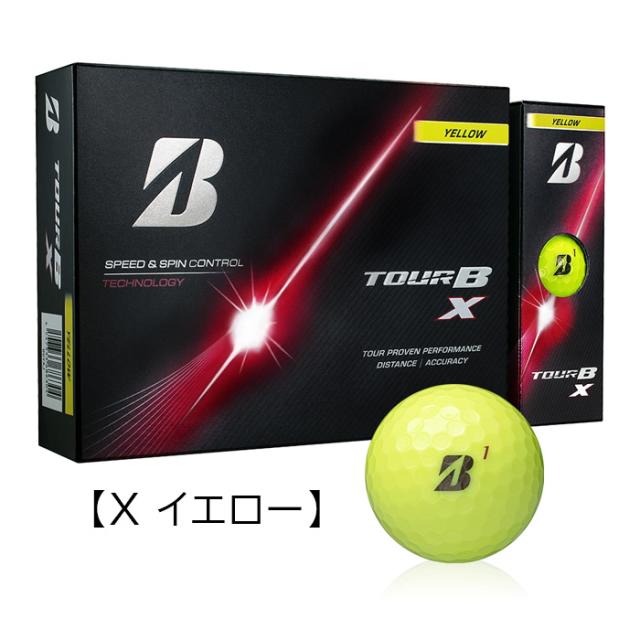 ブリヂストンゴルフ ゴルフボール NEW TOUR B X／TOUR B XS 3ダースセット(36球入) 2026年モデル BRIDGESTONE GOLF[ツアー ビー エックス エックスエス]