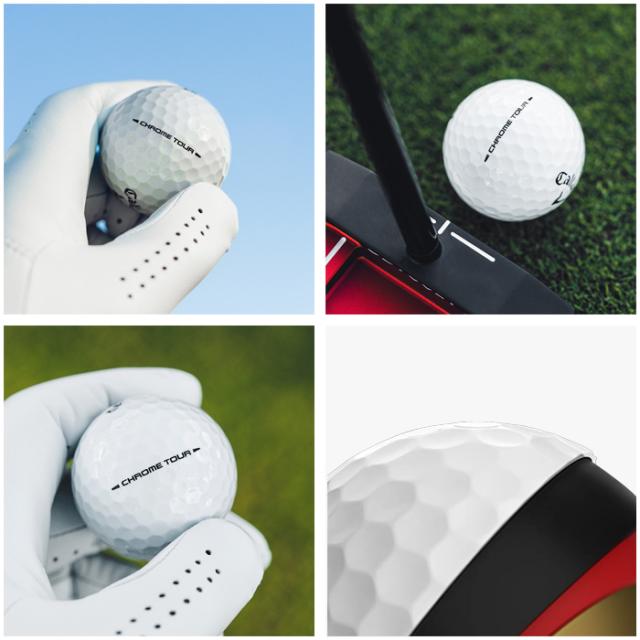 キャロウェイ クロムツアー ゴルフボール 3ダースセット(36球入) 2026年モデル Callaway[CHROME SOFT TOUR][ソフト ツアー][TRIPLE TRACK　トリプルトラック][YELLOW STRIPE　イエローストライプ]