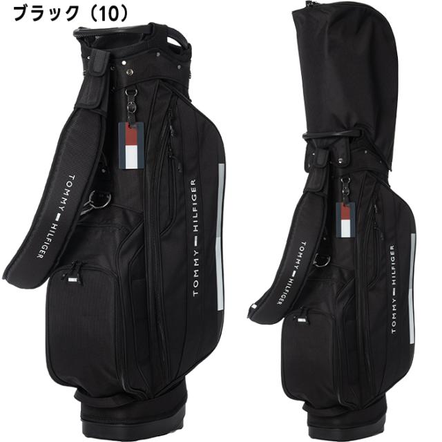 トミーヒルフィガー ゴルフ 9.0型 スタンド キャディバッグ シグネチャー THMG6SC8 ゴルフバッグ スタンドタイプ ネームプレート刻印無料！ 2026年モデル TOMMY HILFIGER GOLF_2