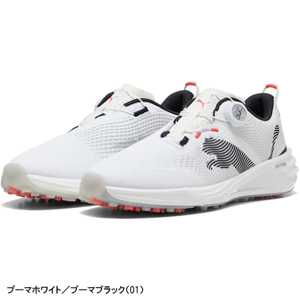 プーマ ゴルフ ゴルフシューズ シャドウキャット ニトロ 2.0 ディスク スパイクレスシューズ メンズ 312991 2026年春夏モデル PUMA GOLF Shadowcat NITRO 靴 ダイヤルタイプ_1