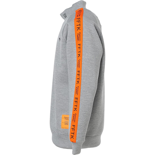 プーマ ゴルフ PUMA×FFTK ビッグラベル 長袖 モックネック シャツ TK サイドライン メンズ 633697 トップス シャツ ゴルフウェア 2025年春夏モデル PUMA GOLF FFTK ORANGE COLLECTION_10