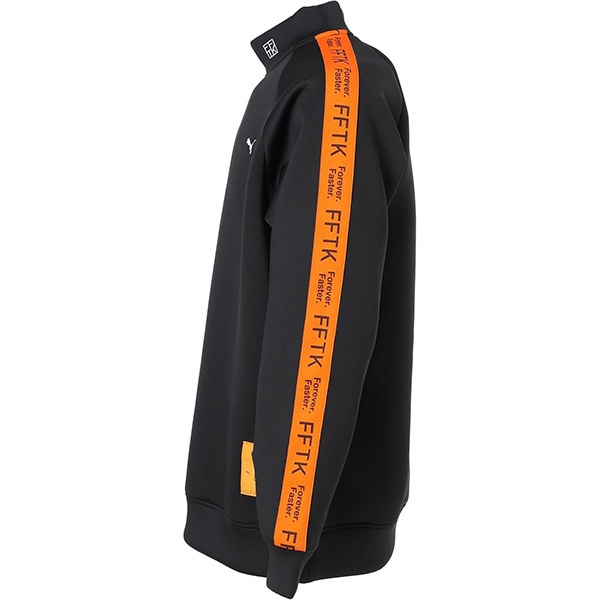 プーマ ゴルフ PUMA×FFTK ビッグラベル 長袖 モックネック シャツ TK サイドライン メンズ 633697 トップス シャツ ゴルフウェア 2025年春夏モデル PUMA GOLF FFTK ORANGE COLLECTION_3