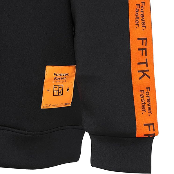 プーマ ゴルフ PUMA×FFTK ビッグラベル 長袖 モックネック シャツ TK サイドライン メンズ 633697 トップス シャツ ゴルフウェア 2025年春夏モデル PUMA GOLF FFTK ORANGE COLLECTION_7