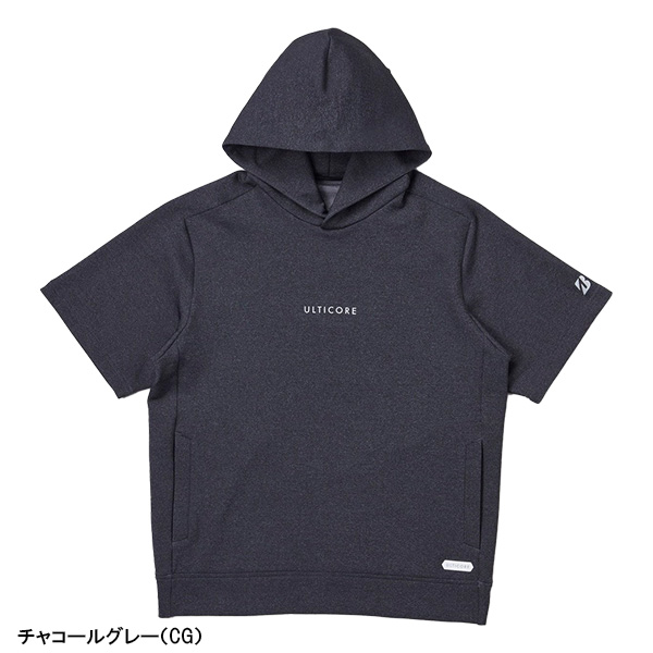 ブリヂストン ゴルフ アルティコア 半袖 フーディ— パーカー 4Dimotion Fit Split Raglan Sleeve メンズ IBM02B トップス ゴルフウェア 2026年春夏モデル 春夏ウェア BRIDGESTONE GOLF ULTICORE ブリヂストンゴルフ_11