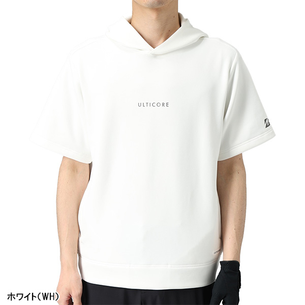 ブリヂストン ゴルフ アルティコア 半袖 フーディ— パーカー 4Dimotion Fit Split Raglan Sleeve メンズ IBM02B トップス ゴルフウェア 2026年春夏モデル 春夏ウェア BRIDGESTONE GOLF ULTICORE ブリヂストンゴルフ_1