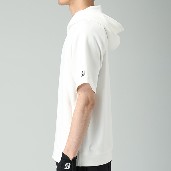 ブリヂストン ゴルフ アルティコア 半袖 フーディ— パーカー 4Dimotion Fit Split Raglan Sleeve メンズ IBM02B トップス ゴルフウェア 2026年春夏モデル 春夏ウェア BRIDGESTONE GOLF ULTICORE ブリヂストンゴルフ_3