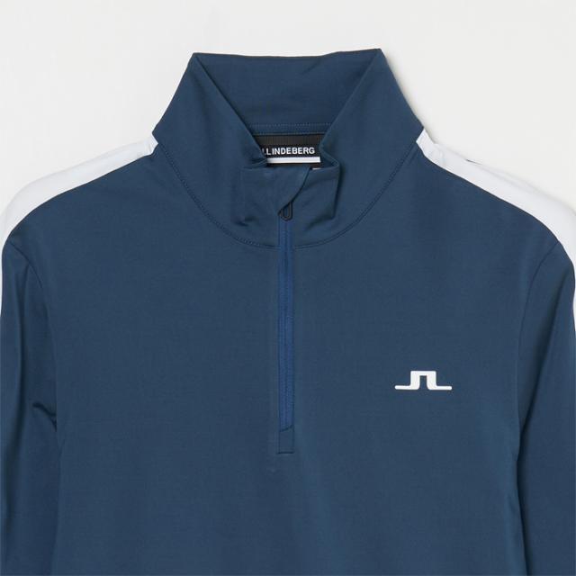 ジェイリンドバーグ 速乾性 起毛 長袖 ハーフジップ ミッドレイヤー ジャケット 071-33110 J.LINDEBERG_3