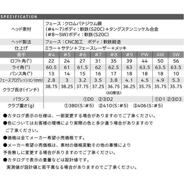 ダンロップ スリクソン ZXi5 アイアン 単品（#4、AW、SW)  Diamana ZXi for IRON カーボンシャフト ゼットエックスアイファイブ ゴルフクラブ DUNLOP SRIXON_13