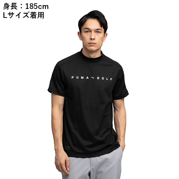 プーマ ゴルフ ゴルフ PB ロゴ モックネック S／S 半袖 メンズ 637956 トップス ゴルフウェア 2026年春夏モデル PUMA GOLF_11