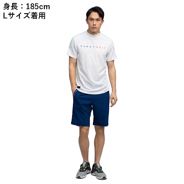 プーマ ゴルフ ゴルフ PB ロゴ モックネック S／S 半袖 メンズ 637956 トップス ゴルフウェア 2026年春夏モデル PUMA GOLF_16