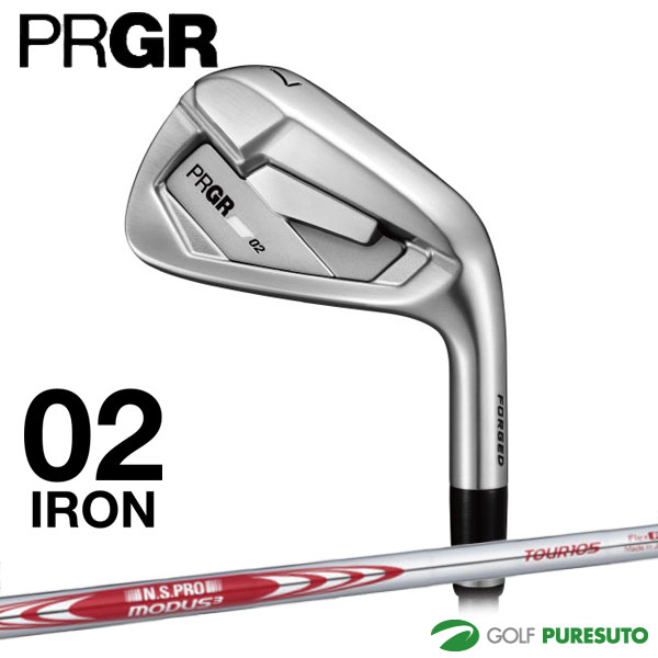 プロギア 02 アイアン 5本セット（#6-PW）NS PRO MODUS TOUR 105（S）スチールシャフト 2026年モデル PRGR ゼロツー アイアンセット