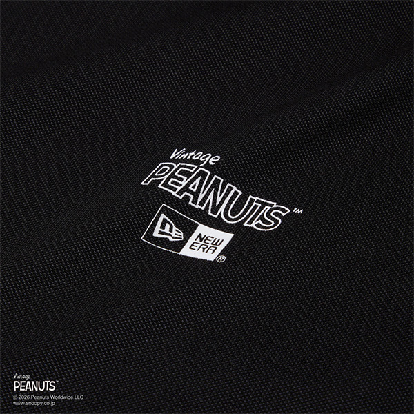 ニューエラ ゴルフウェア 半袖 ミッドネック Tシャツ Vintage PEANUTS ヴィンテージ ピーナッツ GOLF Circle　ゴルフ サークルロゴ ティーシャツ ユニセックス 14865850／14865851 2026年春夏モデル NEW ERA NEWERA Golf メンズ レディース ニューエラゴルフ_10