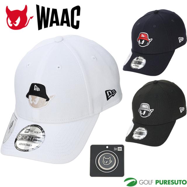 ワック NEW ERA コラボ 9FORTY マーカー付き キャップ 072262830 ゴルフウェア 帽子 2026年春夏モデル 春夏ウェア WAAC