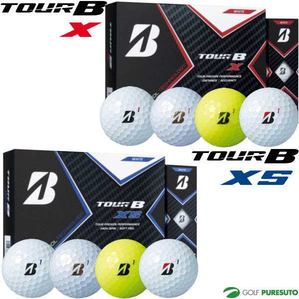 BRIDGESTONE - TOUR B XS 3ダース パールホワイト PEARL WHITE の+